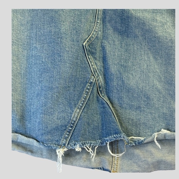 Old Navy Women’s Jean Skirt 22 Blue Mini - Picture 6 of 16